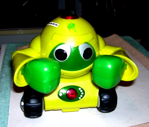 Rumble robots fisto blue - rumble, me-fisto