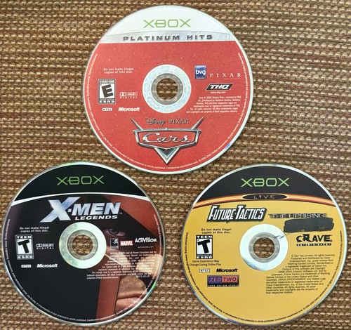 Xbox games bundle cars x - games,